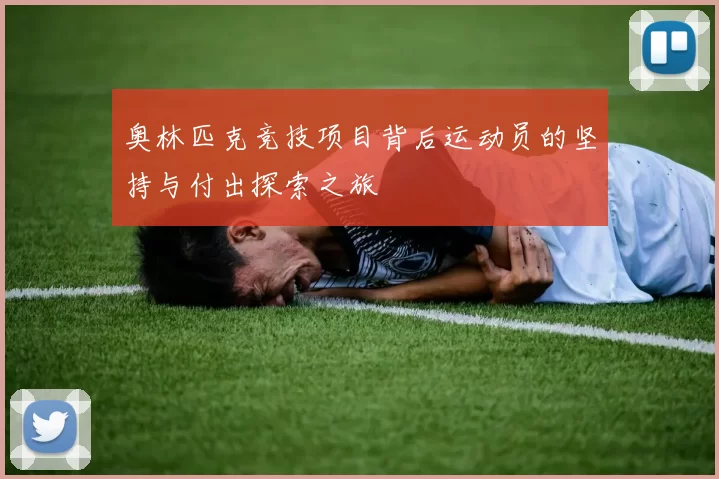 奥林匹克竞技项目背后运动员的坚持与付出探索之旅